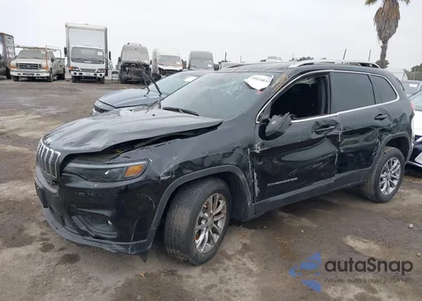 2021 Jeep Cherokee Latitude Lux Fwd из США, поврежденный, VIN 1C4PJLMX3MD112973